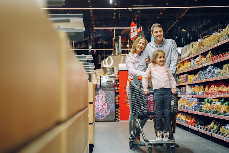 Au supermarché